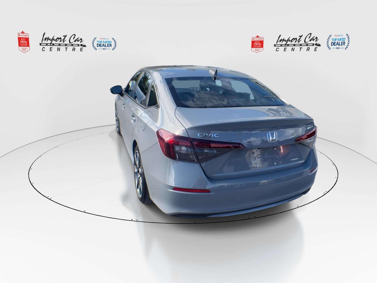 2025 Honda Civic Sport Touring HYBRID!!  LEATHER, BOSE SOUND, ROOF, NAVI, BLIS, BK. CAM, ALLOYS Photo