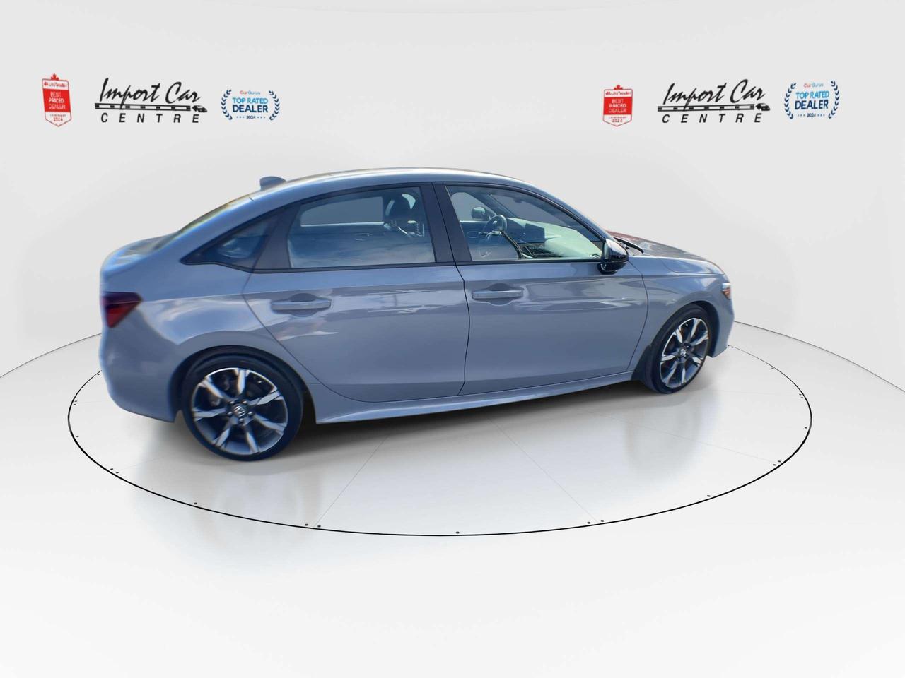 2025 Honda Civic Sport Touring HYBRID!!  LEATHER, BOSE SOUND, ROOF, NAVI, BLIS, BK. CAM, ALLOYS Photo