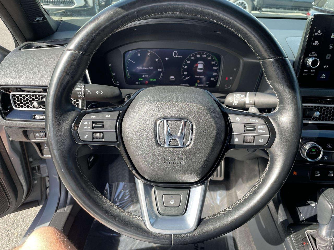 2025 Honda Civic Sport Touring HYBRID!!  LEATHER, BOSE SOUND, ROOF, NAVI, BLIS, BK. CAM, ALLOYS Photo