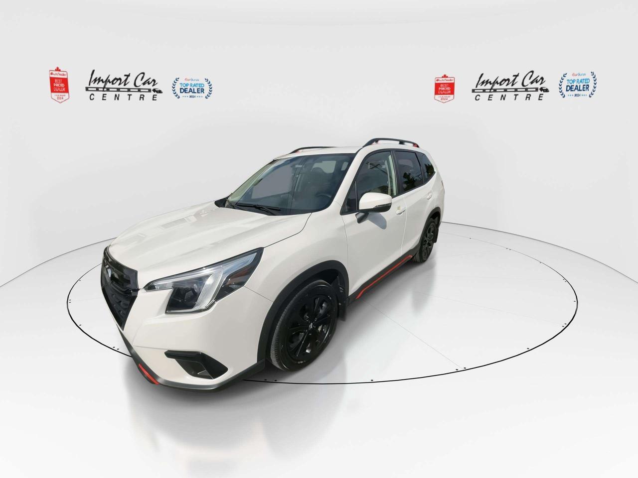 2024 Subaru Forester Sport SPORT, PANO. ROOF, HTD. SEATS, BLIS, BK. CAM, ALLOYS Photo