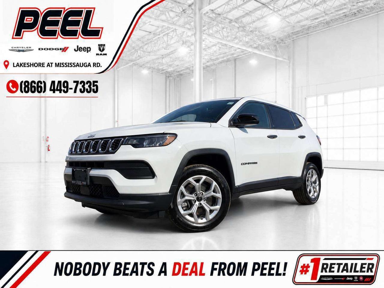 2025 Jeep Compass Sport | Heated Seats | CarPlay |4X4 Photo0