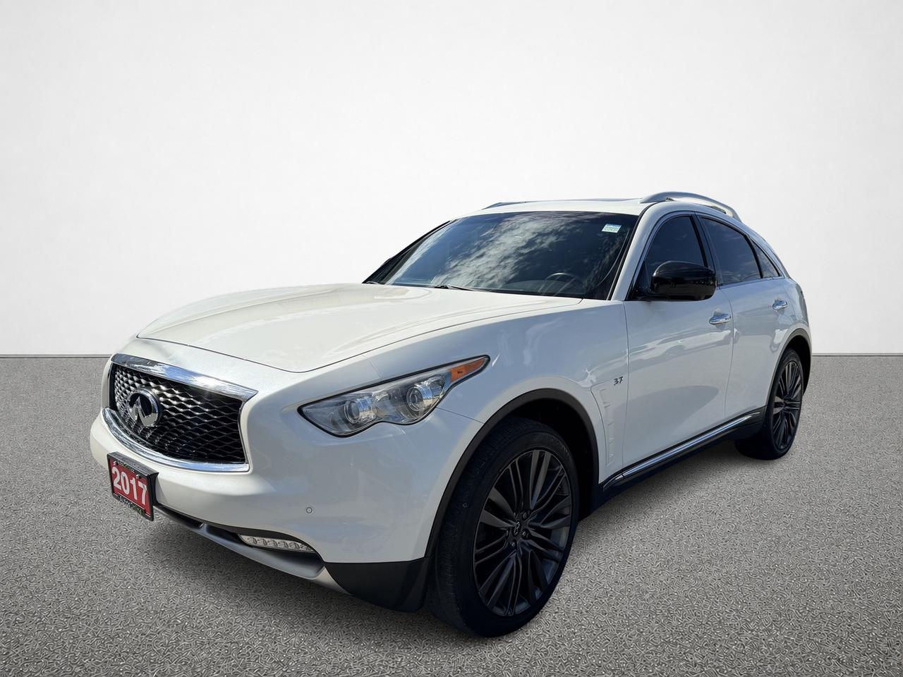 White 2017 INFINITI QX70 SUV / Crossover All-Wheel Drive Automatic