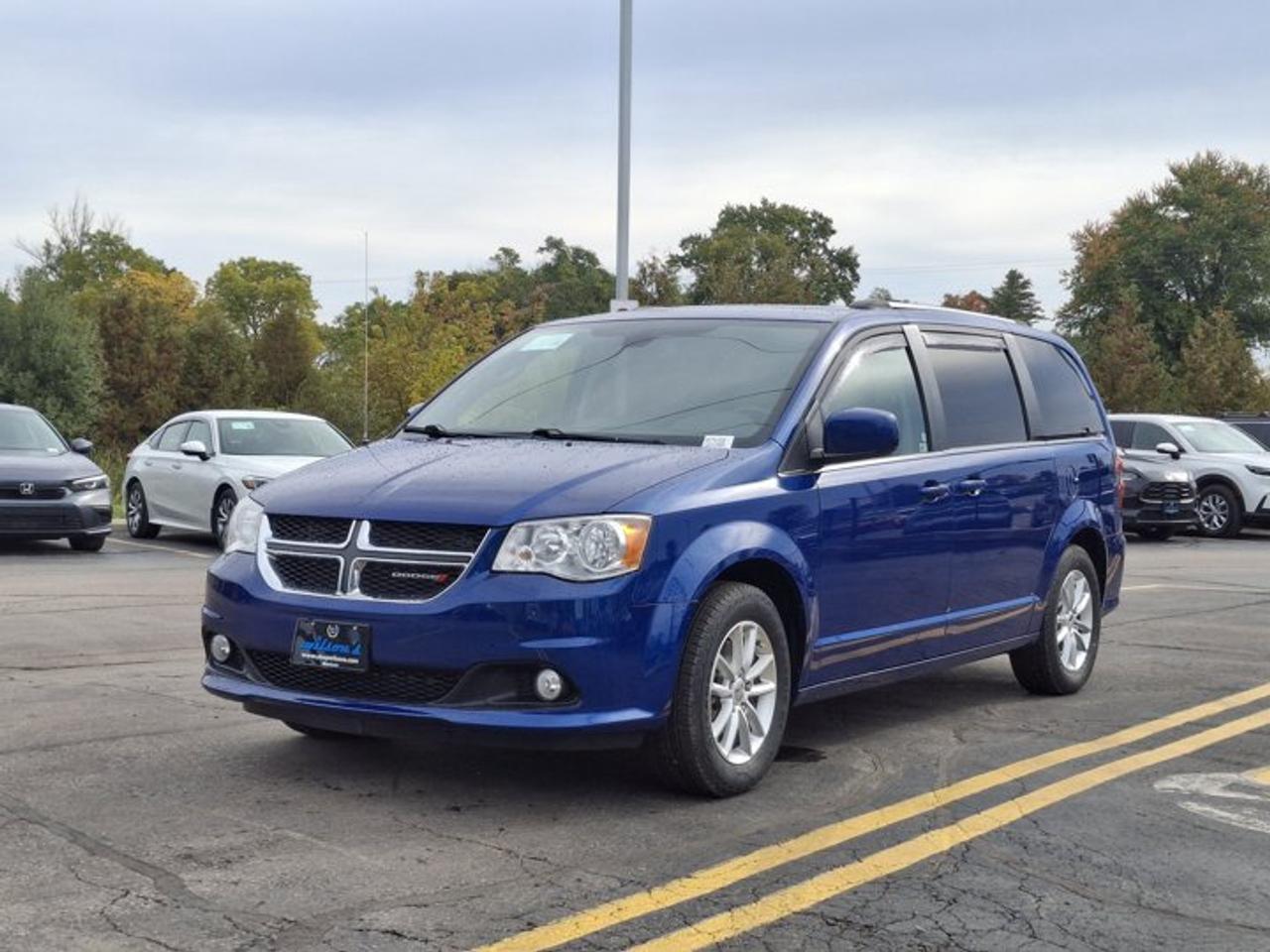 2019 Dodge Grand Caravan SXT Premium Plus | Navi | DVD | Split Leather + Suede | Power Tailgate + Sliding Doors| and More ! Photo0