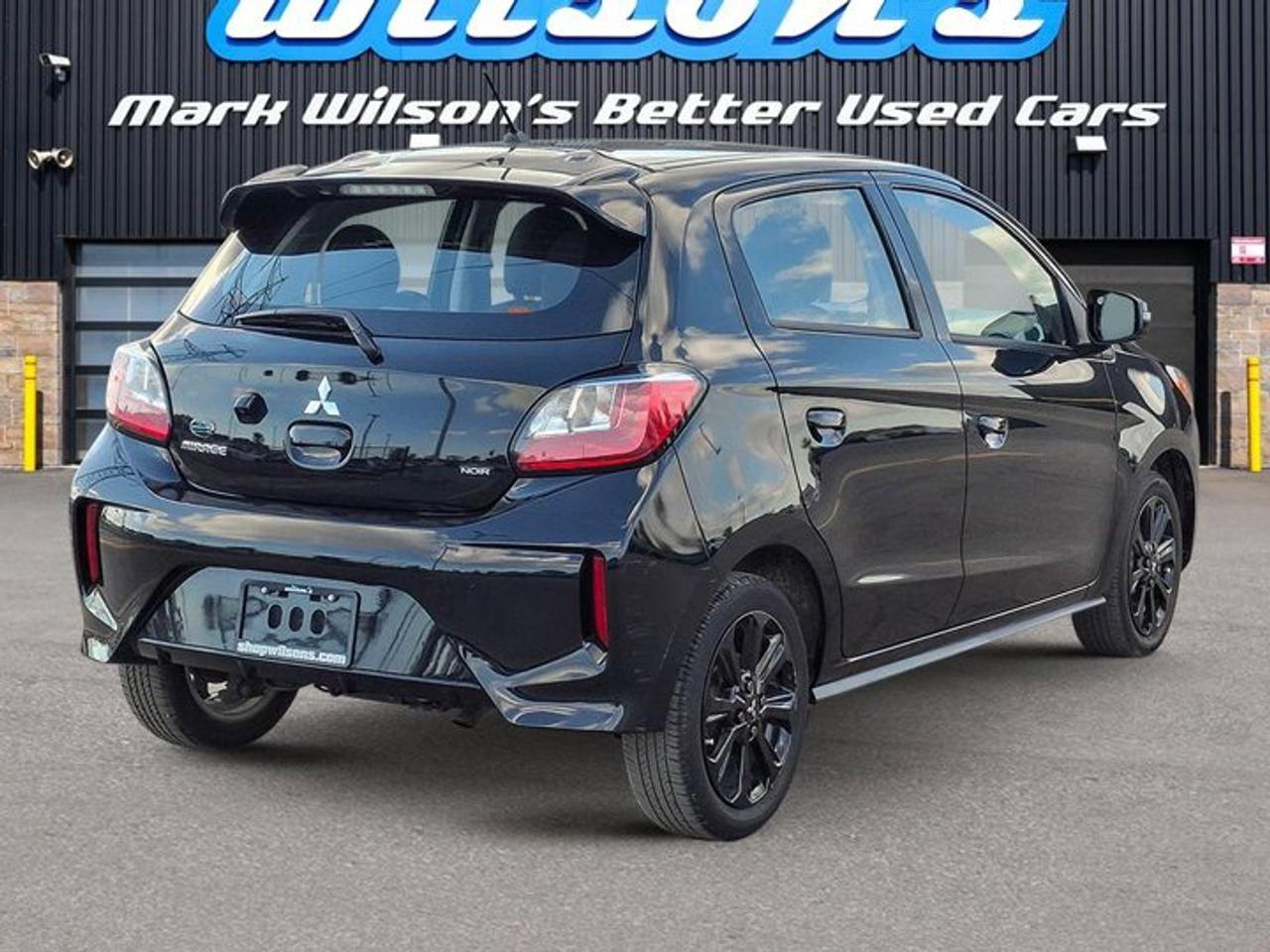 2024 Mitsubishi Mirage NOIR | Heated Seats | CarPlay + Android | Cruise Control | Remote Keyless Entry | Rear Cam and More! Photo