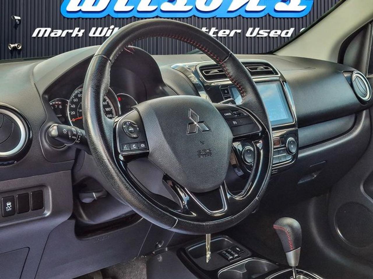 2024 Mitsubishi Mirage NOIR | Heated Seats | CarPlay + Android | Cruise Control | Remote Keyless Entry | Rear Cam and More! Photo