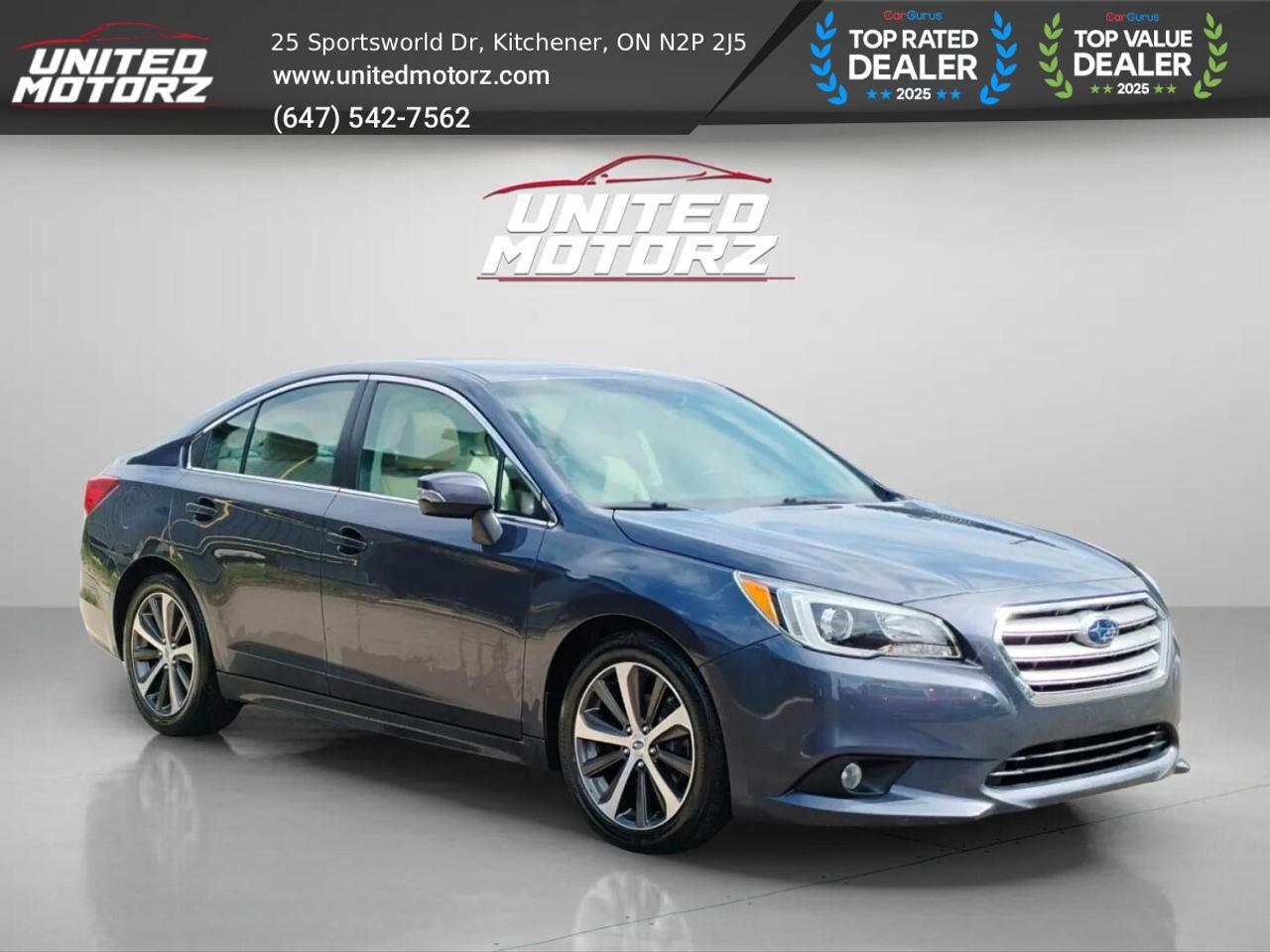 2015 Subaru Legacy CVT w/Limited & Tech Pkg AWD 2.5L~CERTIFIED~ Photo