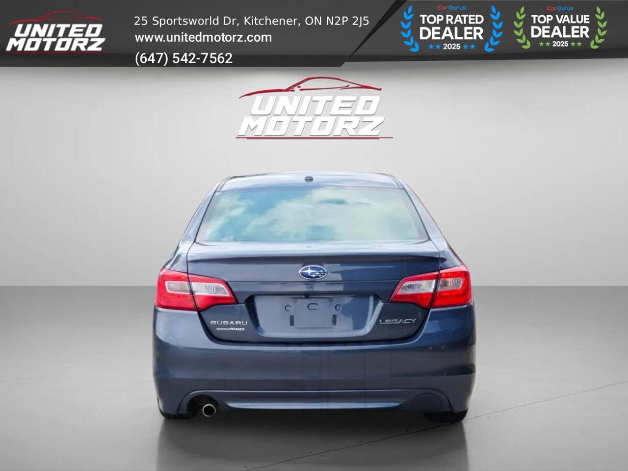 2015 Subaru Legacy CVT w/Limited & Tech Pkg AWD 2.5L~CERTIFIED~ Photo