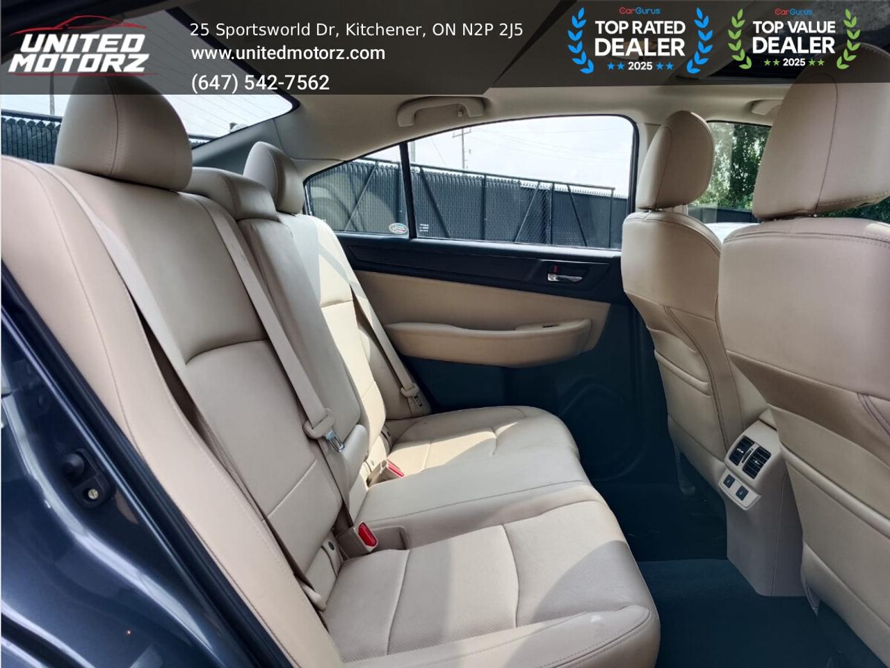 2015 Subaru Legacy CVT w/Limited & Tech Pkg AWD 2.5L~CERTIFIED~ Photo