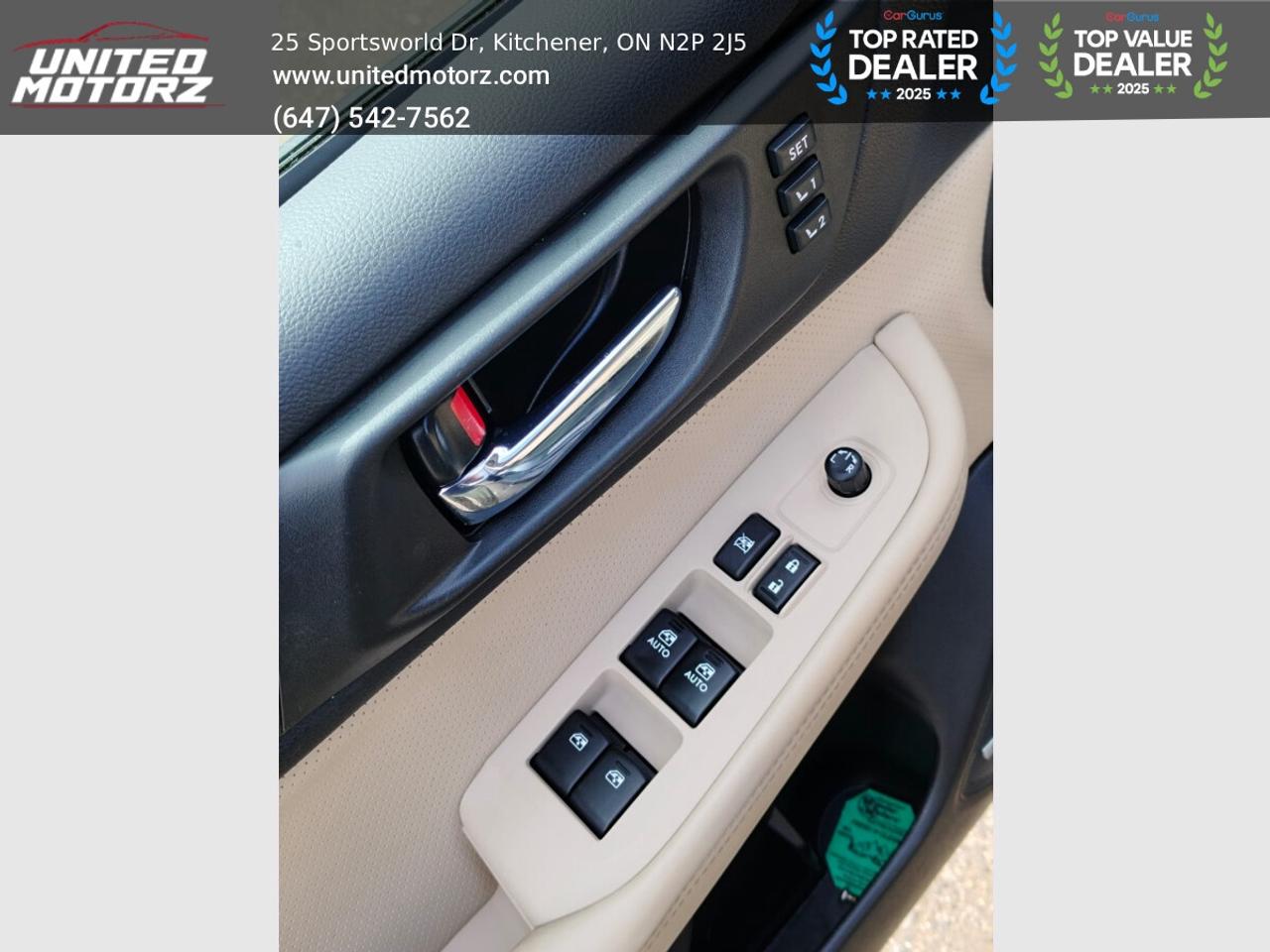2015 Subaru Legacy CVT w/Limited & Tech Pkg AWD 2.5L~CERTIFIED~ Photo