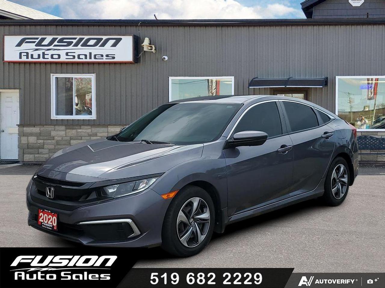 2020 Honda Civic LX MANUAL-HEATED SEATS-REAR CAMERA-LANE ASSIST - Photo #1