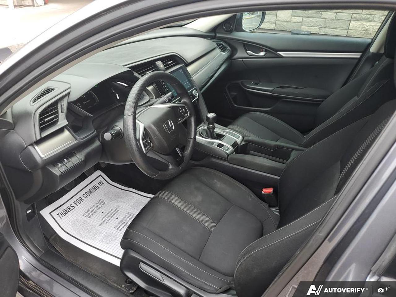 2020 Honda Civic LX MANUAL-HEATED SEATS-REAR CAMERA-LANE ASSIST Photo