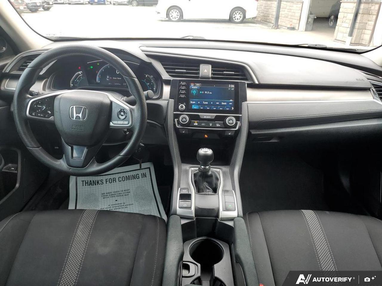2020 Honda Civic LX MANUAL-HEATED SEATS-REAR CAMERA-LANE ASSIST Photo