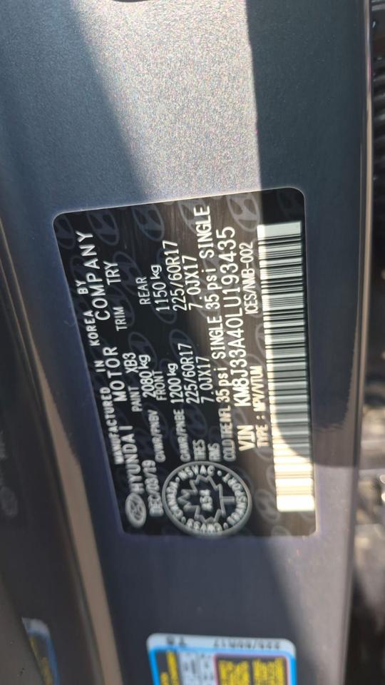 2020 Hyundai Tucson Preferred, NO ACCIDENTS, WELL MAINTAINED, CERT Photo
