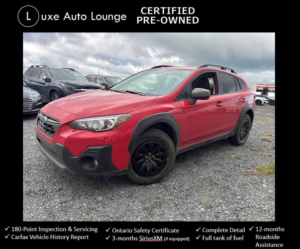 2021 Subaru Crosstrek Outdoor - 360 CAM, HEATED SEATS, 2 SETS OF TIRES!!
