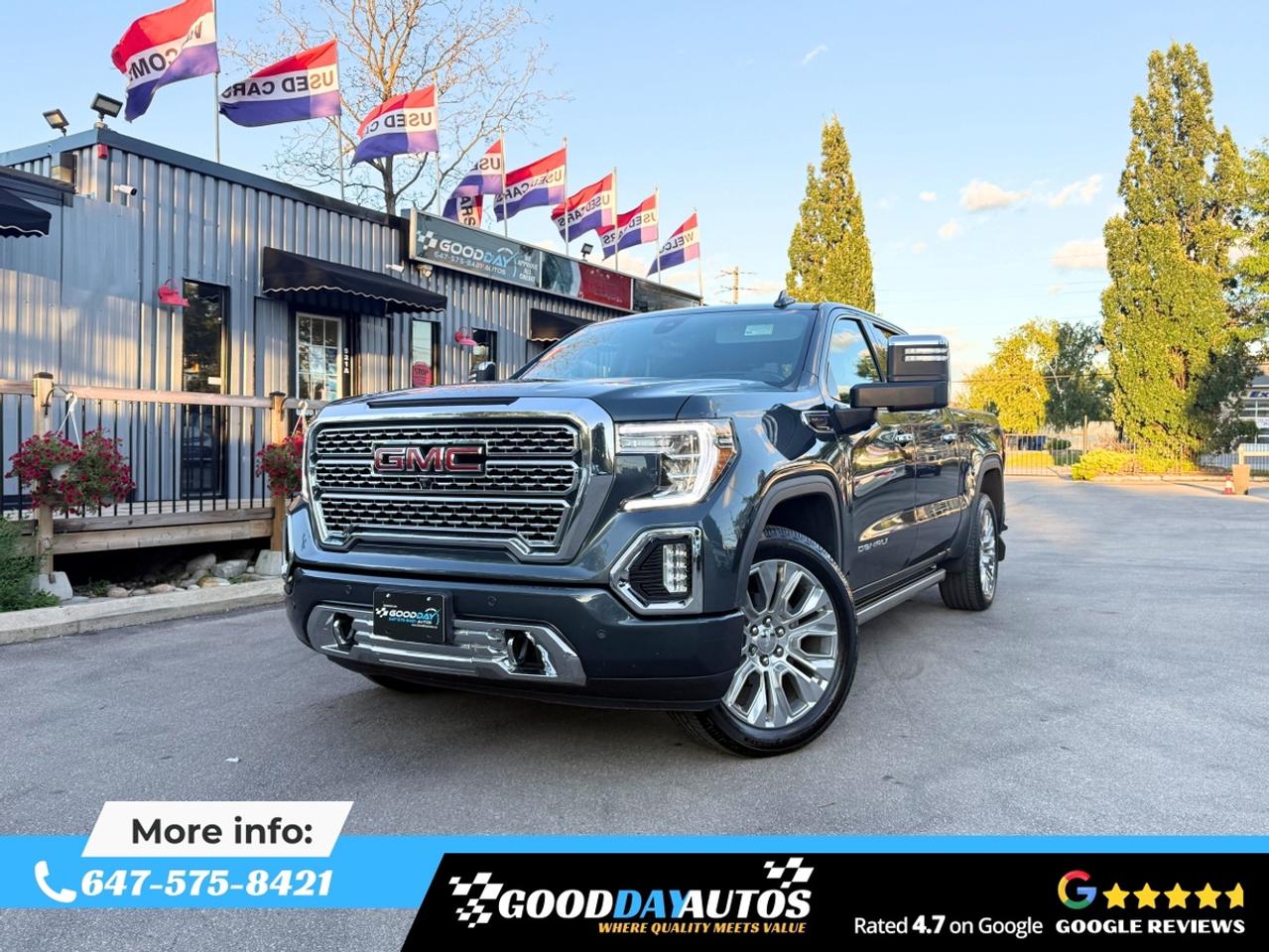 2021 GMC Sierra 1500 Denali ULTIMATE PKG CLEAN CARFAX DEALER SERVICED Photo0