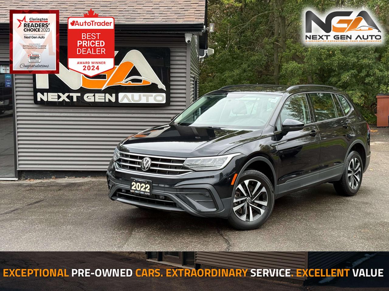 2022 Volkswagen Tiguan Trendline AWD 4MOTION Clean CARFAX Heated Seats He Photo