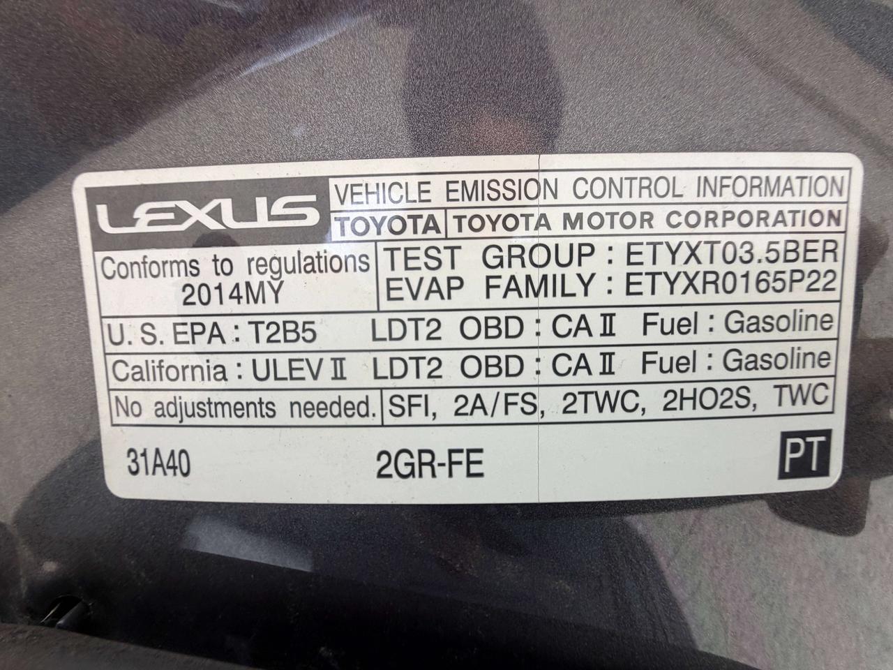 2014 Lexus RX F Sport !! navigation !!  camera !! blind spot !! Photo