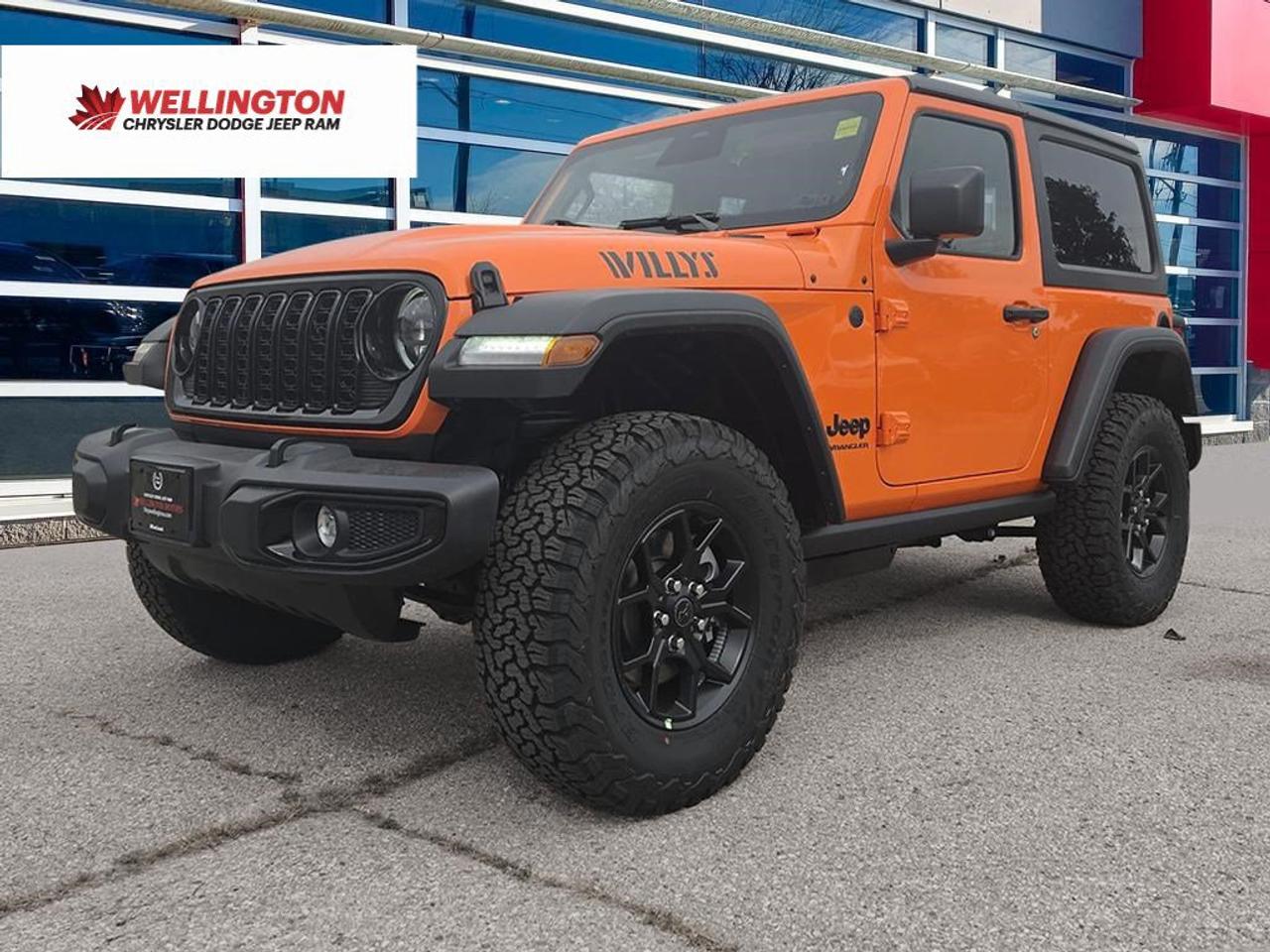 2027 Jeep Wrangler Willys/HARDTOP/HEATED STEERING WHEEL/HEATED SEATS/ Photo0