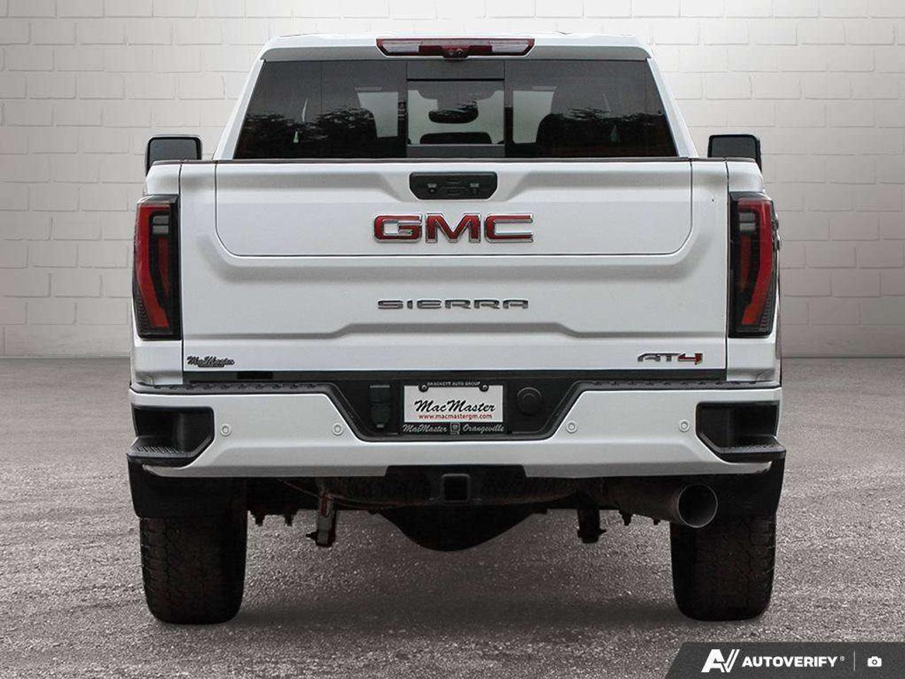 2024 GMC Sierra 3500HD AT4 PREMIUM PLUS, 6.6L V8, 4X4, ALLOYS, LEATHER, BOSE, HUD, 1-OWNER, MACMASTER ORIGINAL, CERTIFIED PREOWNED! Photo