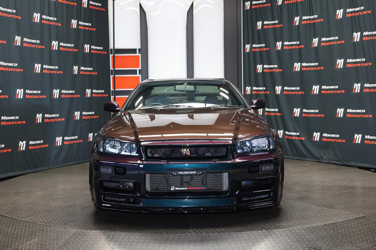 1999 Nissan Skyline GTR R34 V-SPEC MIDNIGHT PURPLE II Photo