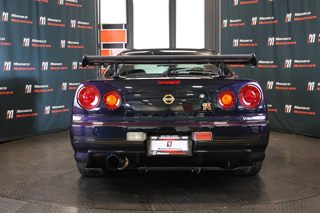1999 Nissan Skyline GTR R34 V-SPEC MIDNIGHT PURPLE II Photo