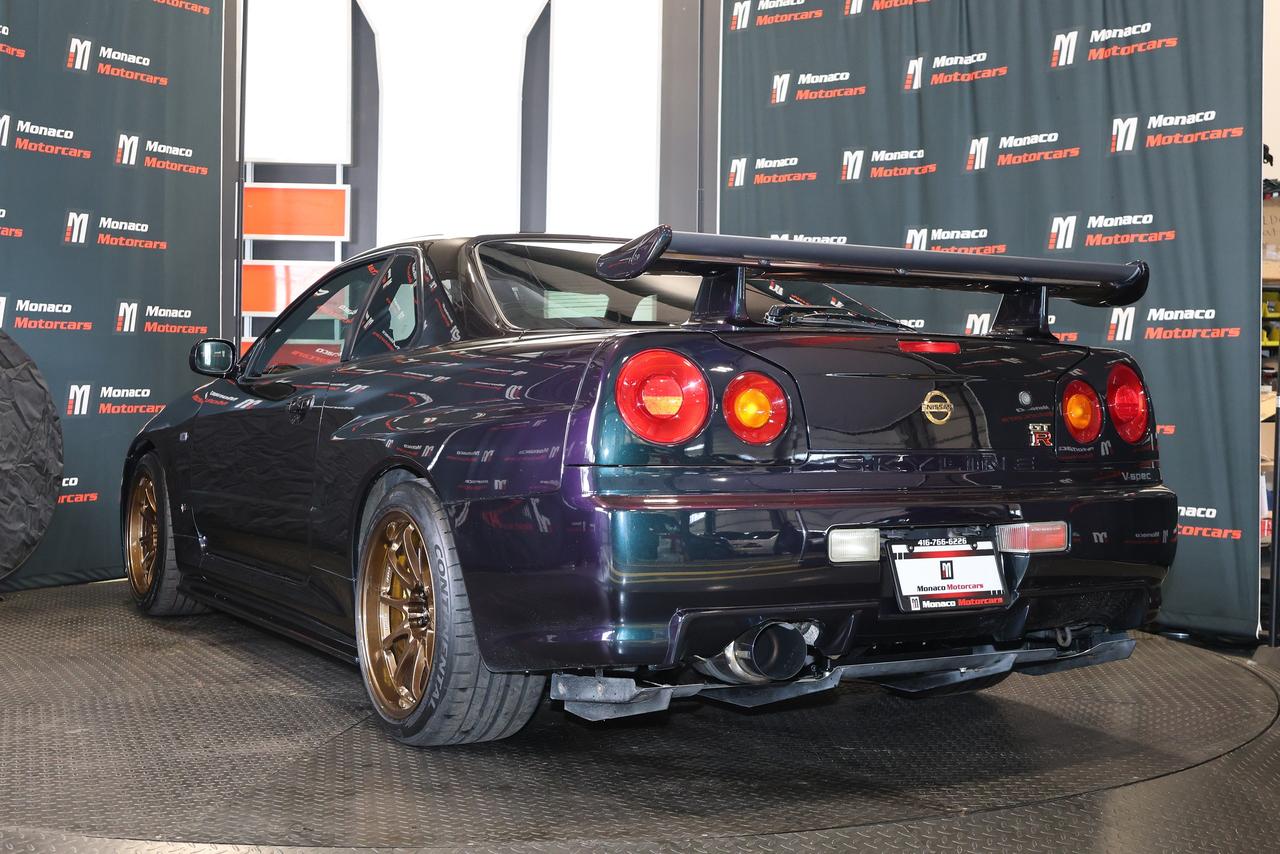 1999 Nissan Skyline GTR R34 V-SPEC MIDNIGHT PURPLE II Photo