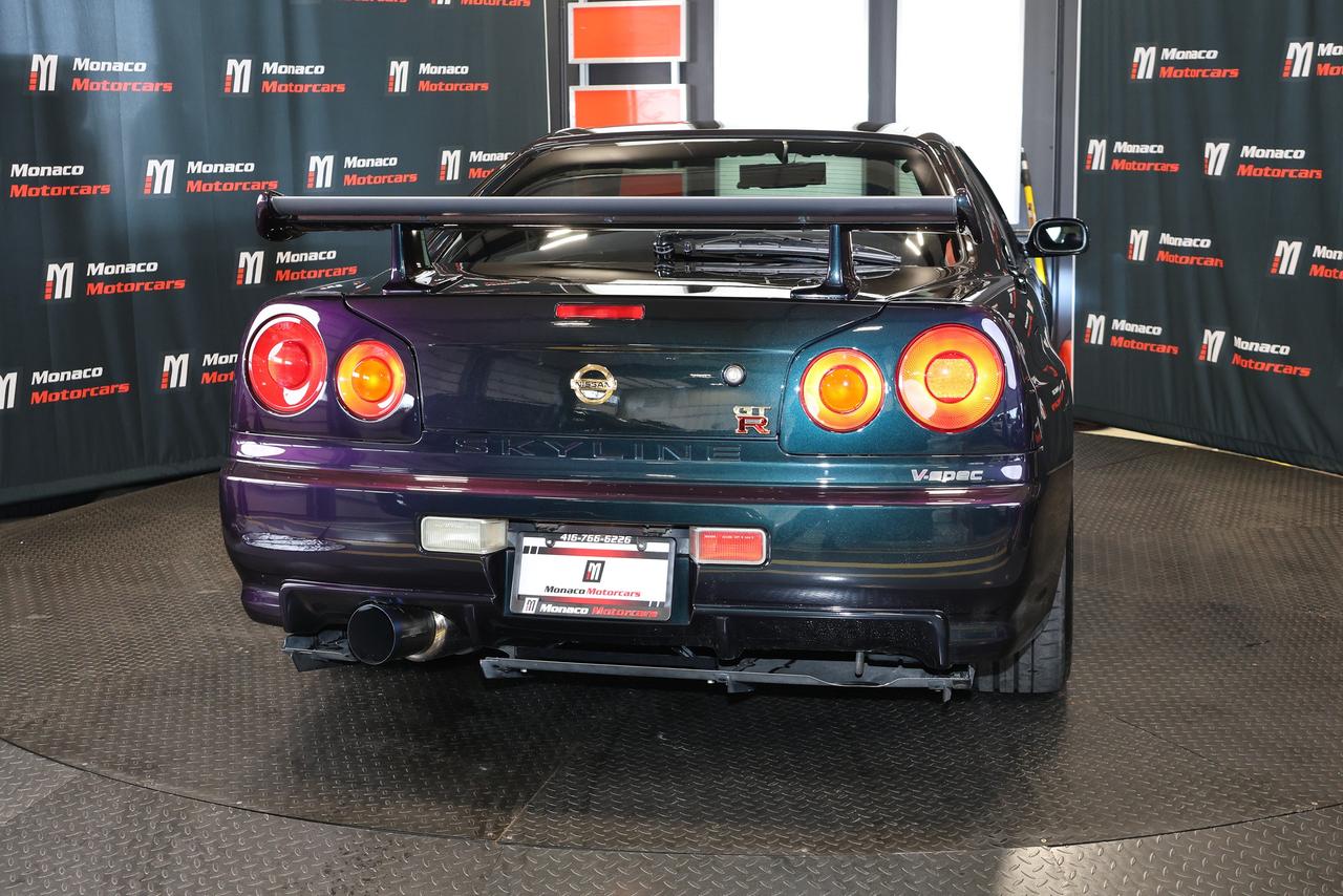1999 Nissan Skyline GTR R34 V-SPEC MIDNIGHT PURPLE II Photo