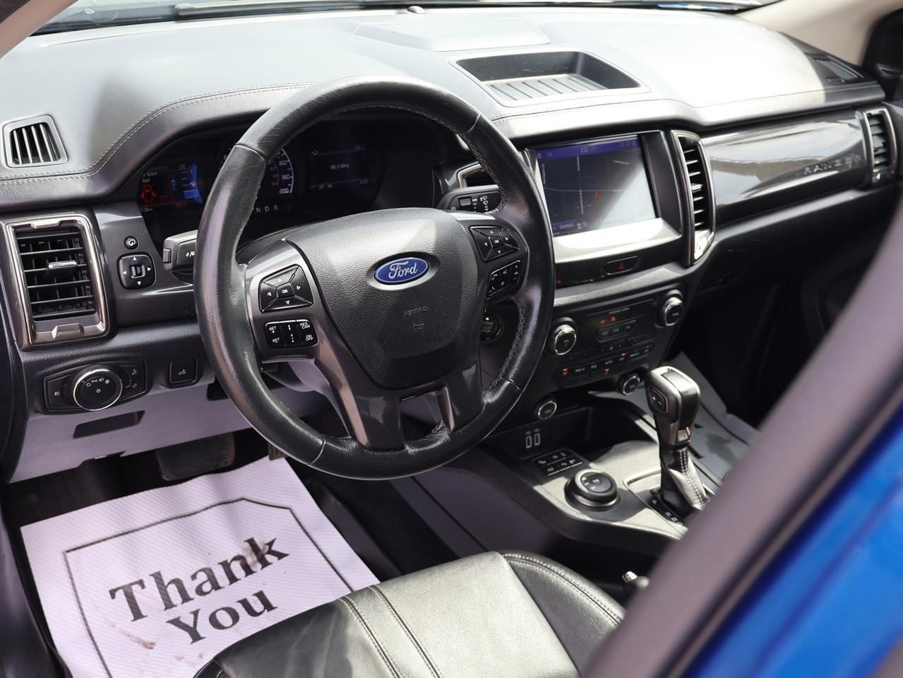 2020 Ford Ranger LARIAT FX4-OFF ROAD 4WD CREW *1 OWNER* CAMERA NAV BLUETOOTH LEATHER HEATED SEATS CRUISE ALLOYS Photo