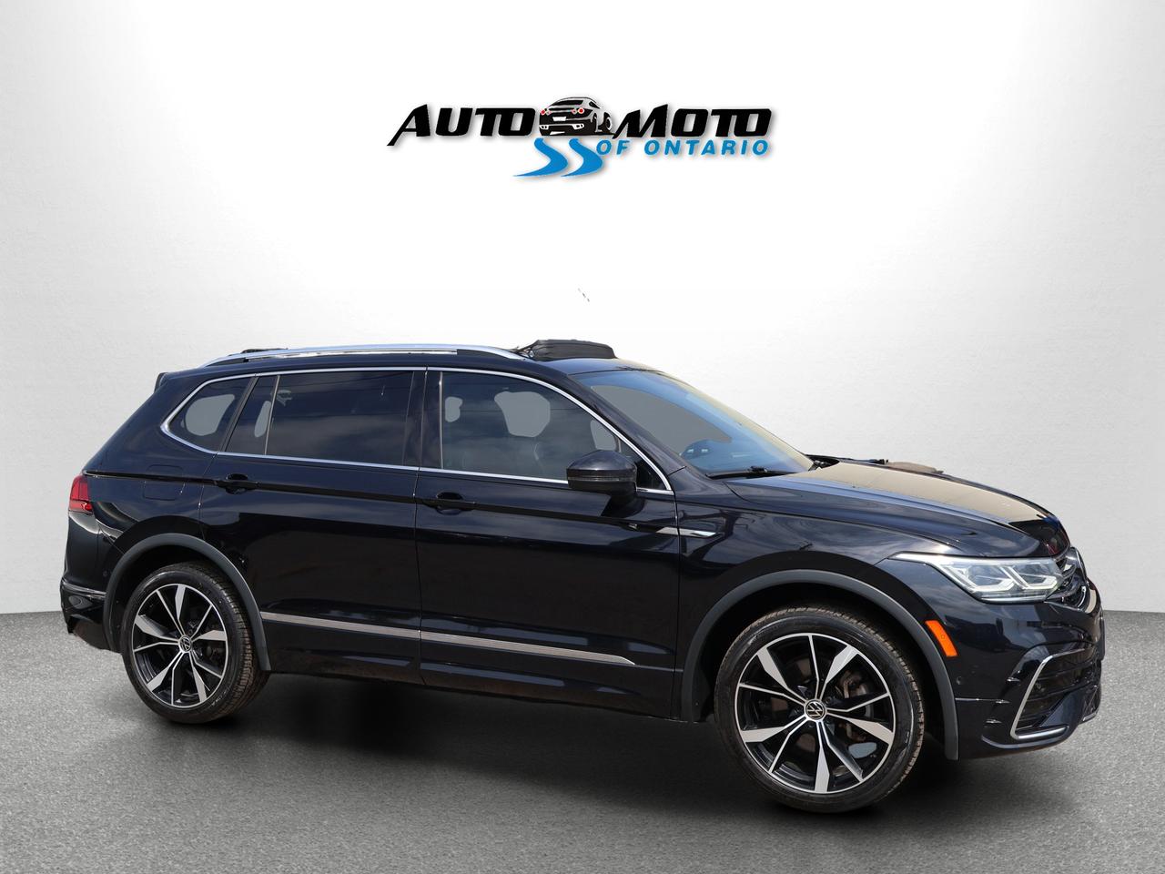2022 Volkswagen Tiguan HIGHLINE R-LINE 4MOTION *ACCIDENT FREE*SERVICE RECORDS*7 SEATES* CAMERA NAV BLUETOOTH LEATHER HEATED SEATS PANO ROOF CRUISE ALLOYS Photo
