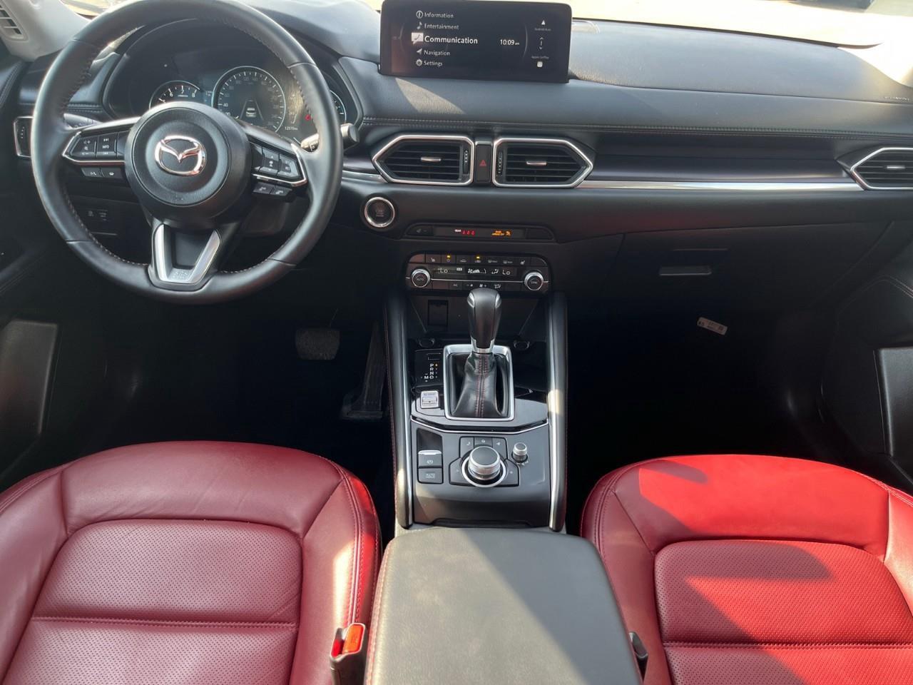 2025 Mazda CX-5 Kuro Rear Cross Traffic Alert | Bold Red Leatherette Interior | One Owner Photo