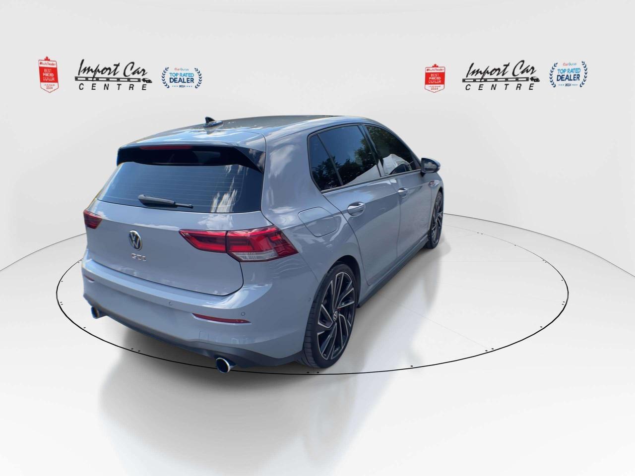 2024 Volkswagen Golf GTI Performance PERFORMANCE, RAIL TO RAIL ROOF, HEADS UP, HARMAN KARDON, NAVI, LEATHER, PANO. ROOF, BLIS, HTD. & VEN Photo