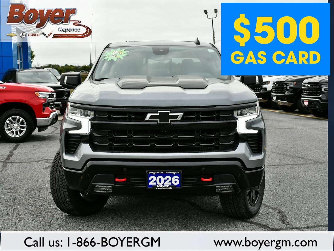2026 Chevrolet Silverado 1500 Crew Cab Short Box 4-Wheel Drive LT Trail Boss Photo