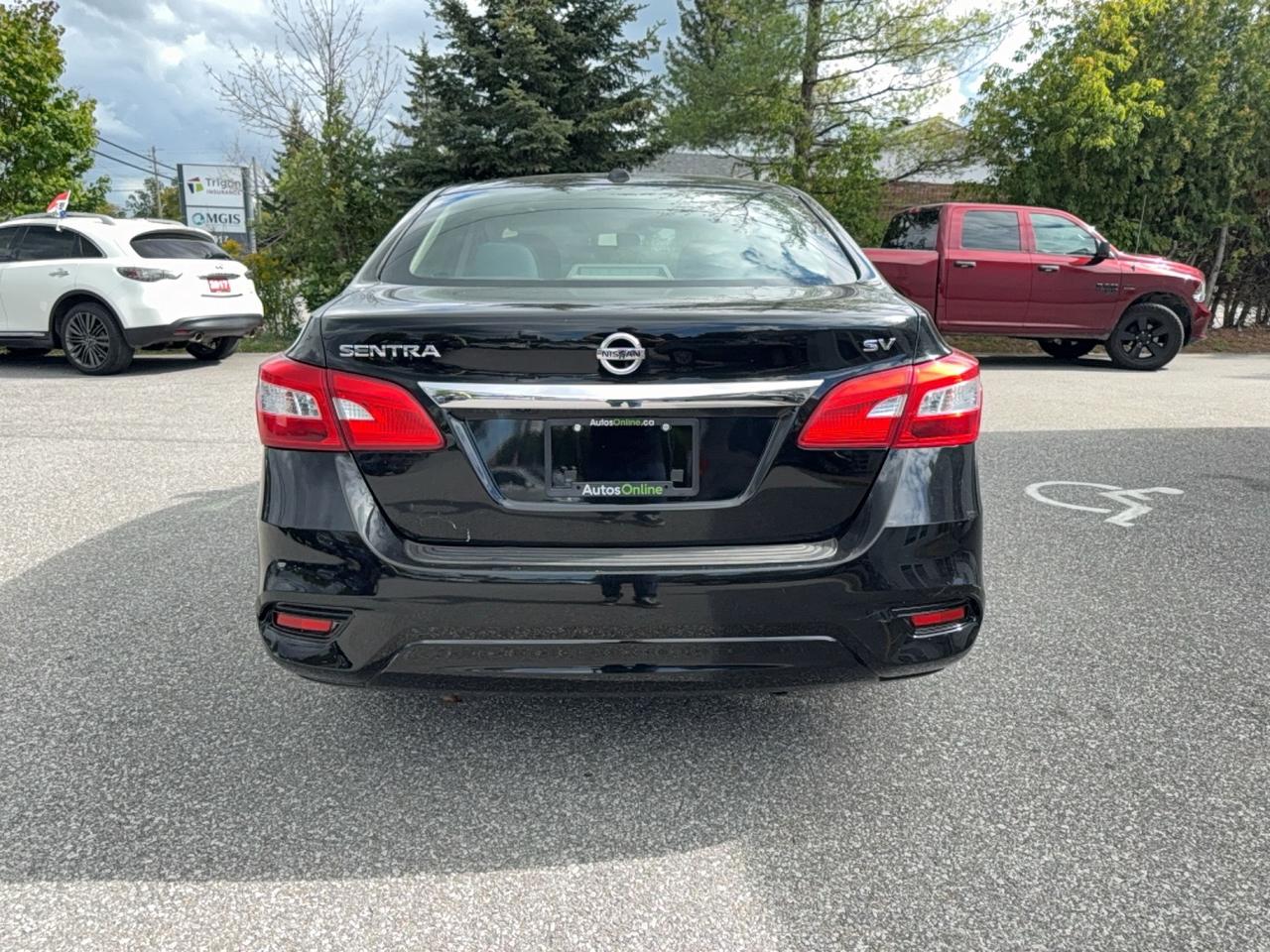 2019 Nissan Sentra SV-AUTO-AIR-SUNROOF-HEATED SEATS & WHEEL Photo3