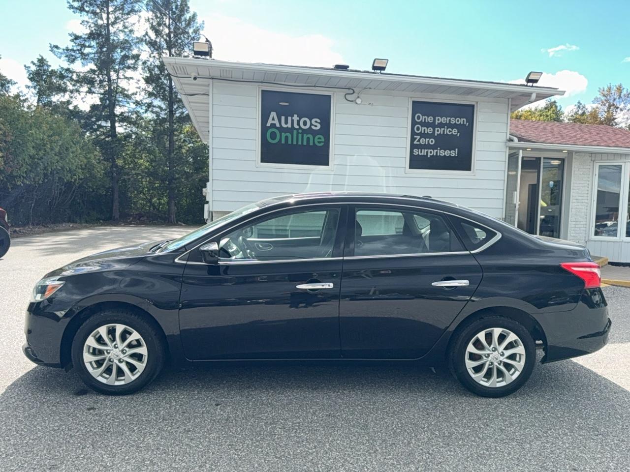 2019 Nissan Sentra SV-AUTO-AIR-SUNROOF-HEATED SEATS & WHEEL Photo1