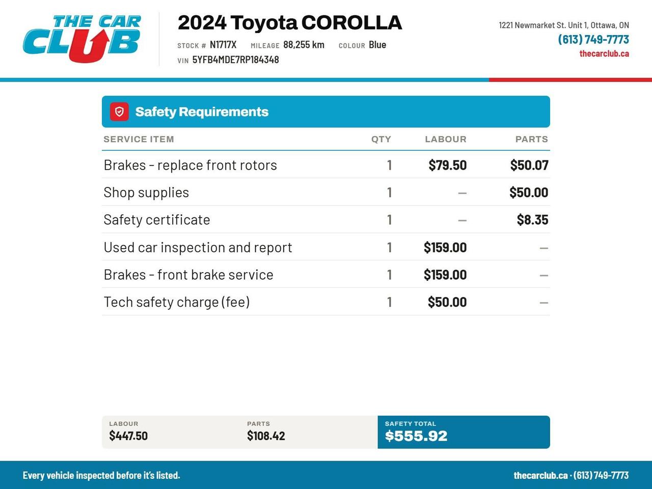 2024 Toyota Corolla LE
