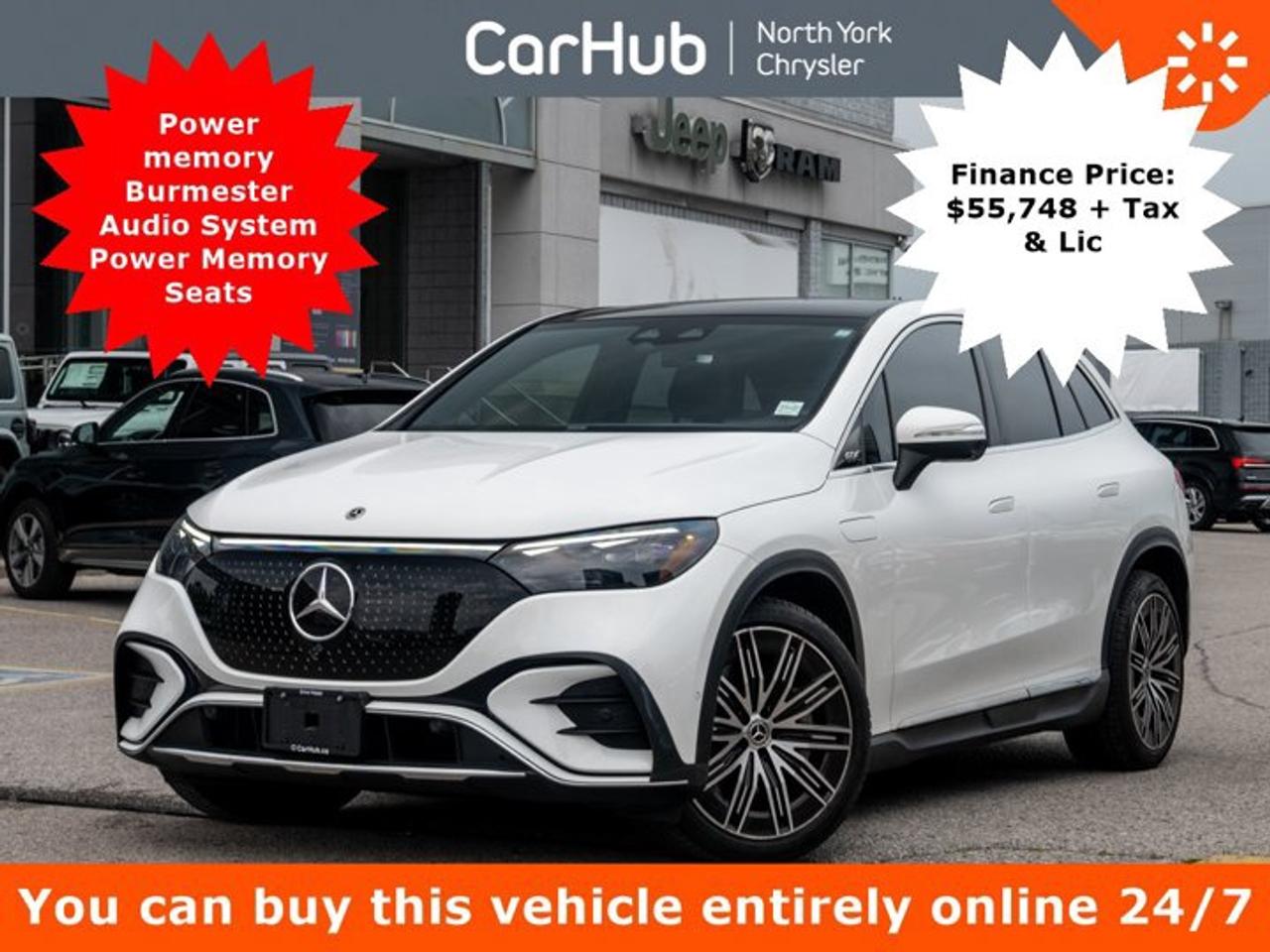 2023 Mercedes-Benz EQE 350 4MATIC Dual-Motor Electric AWD | Panoramic Roof | Navigation | 360 Camera | Heated Seat Photo