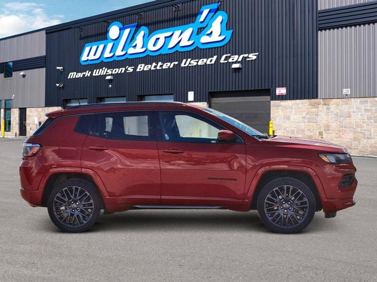 2022 Jeep Compass (RED) Edition Limited 4x4 | Leather | Panoramic Sunroof | Heated Seats + Steering | BSM | and More ! Photo
