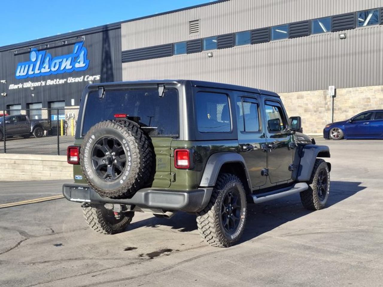 2023 Jeep Wrangler Willys 4-Door 4X4 | 3.6L w/ eTorque | Tech PKG | Nav | Heated Wheel + Seats | Tow Pkg | and More ! Photo