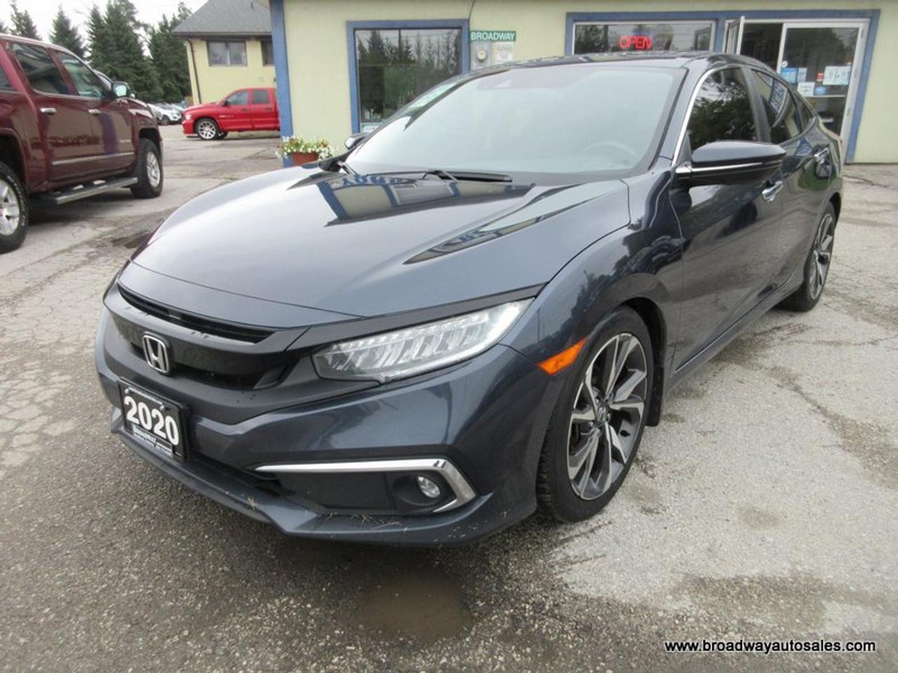 2020 Honda Civic POWER EQUIPPED TOURING-EDITION 5 PASSENGER 1.5L - TURBO.. NAVIGATION.. POWER SUNROOF.. LEATHER.. HEATED SEATS.. ECON-MODE-PACKAGE..