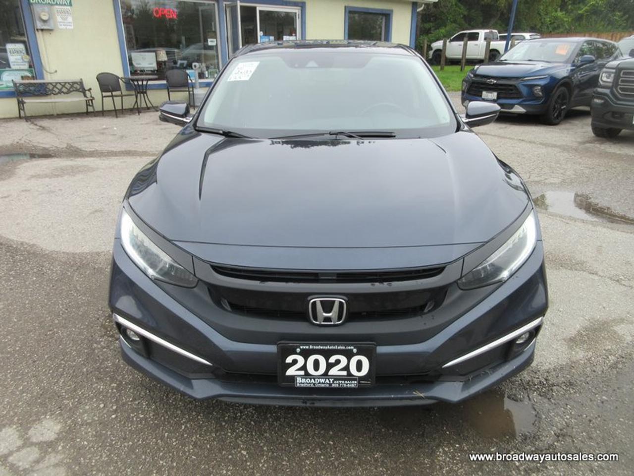 2020 Honda Civic POWER EQUIPPED TOURING-EDITION 5 PASSENGER 1.5L - TURBO.. NAVIGATION.. POWER SUNROOF.. LEATHER.. HEATED SEATS.. ECON-MODE-PACKAGE.. Photo