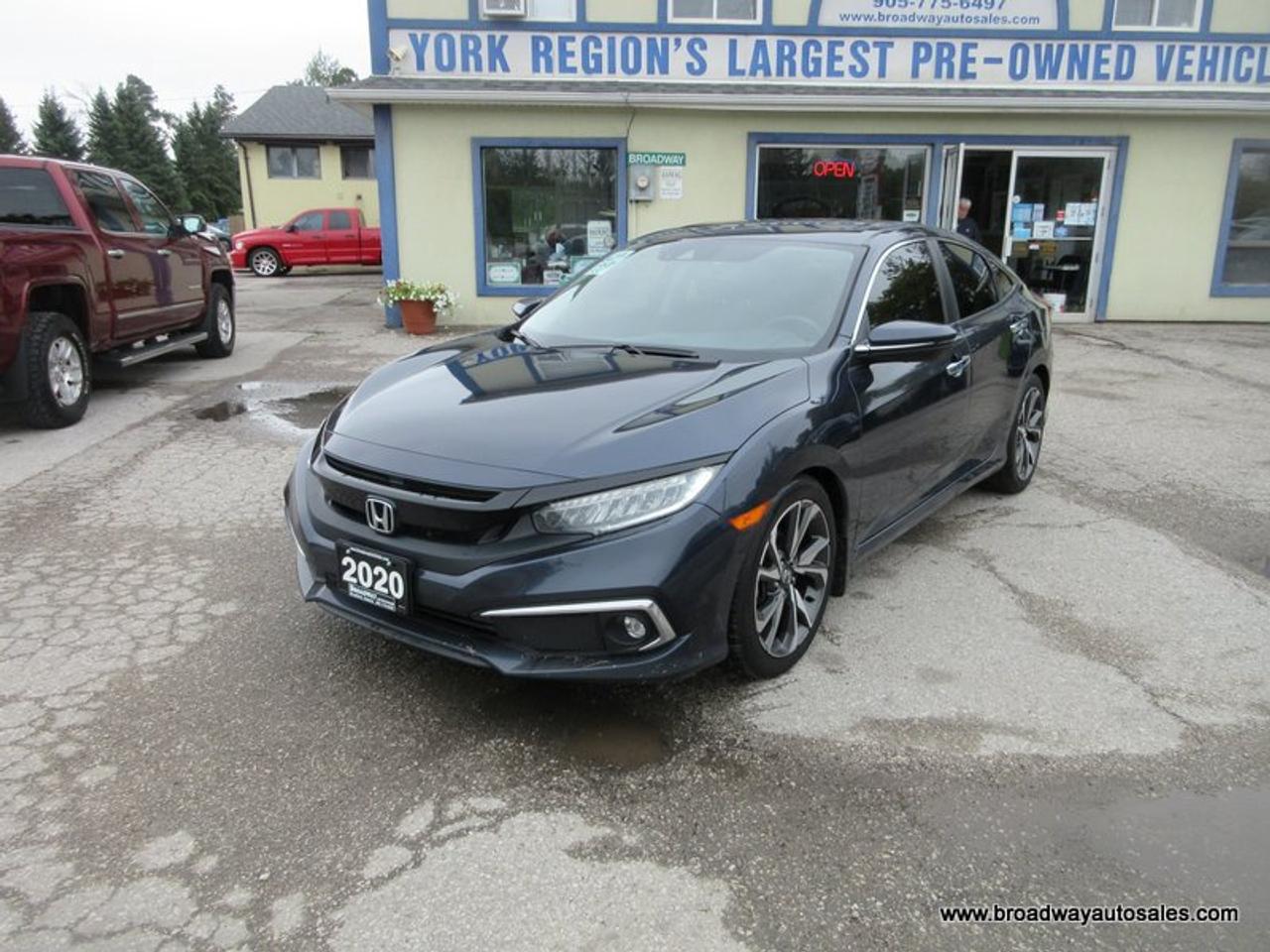 2020 Honda Civic POWER EQUIPPED TOURING-EDITION 5 PASSENGER 1.5L - TURBO.. NAVIGATION.. POWER SUNROOF.. LEATHER.. HEATED SEATS.. ECON-MODE-PACKAGE.. Photo