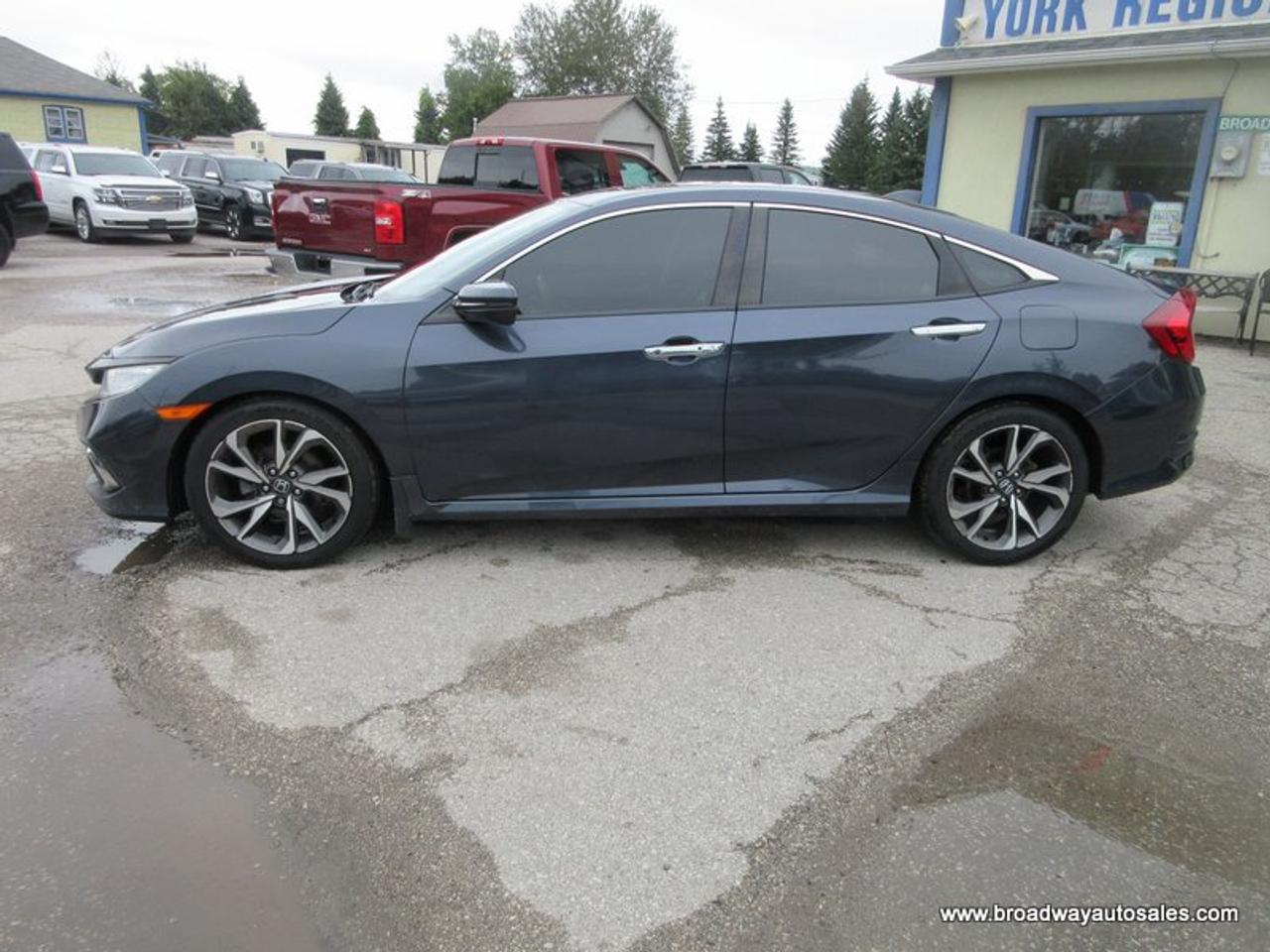 2020 Honda Civic POWER EQUIPPED TOURING-EDITION 5 PASSENGER 1.5L - TURBO.. NAVIGATION.. POWER SUNROOF.. LEATHER.. HEATED SEATS.. ECON-MODE-PACKAGE.. Photo