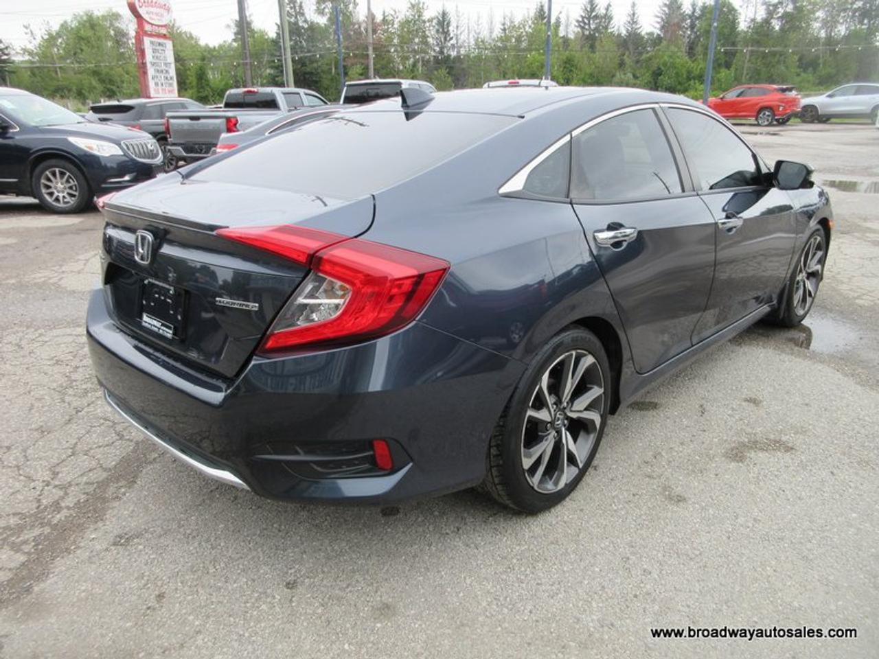 2020 Honda Civic POWER EQUIPPED TOURING-EDITION 5 PASSENGER 1.5L - TURBO.. NAVIGATION.. POWER SUNROOF.. LEATHER.. HEATED SEATS.. ECON-MODE-PACKAGE.. Photo