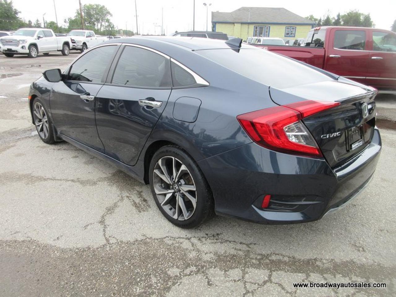 2020 Honda Civic POWER EQUIPPED TOURING-EDITION 5 PASSENGER 1.5L - TURBO.. NAVIGATION.. POWER SUNROOF.. LEATHER.. HEATED SEATS.. ECON-MODE-PACKAGE.. Photo