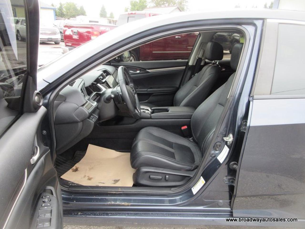 2020 Honda Civic POWER EQUIPPED TOURING-EDITION 5 PASSENGER 1.5L - TURBO.. NAVIGATION.. POWER SUNROOF.. LEATHER.. HEATED SEATS.. ECON-MODE-PACKAGE.. Photo