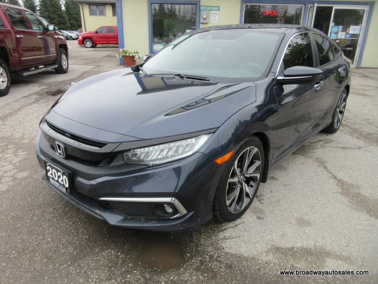 2020 Honda Civic POWER EQUIPPED TOURING-EDITION 5 PASSENGER 1.5L - TURBO.. NAVIGATION.. POWER SUNROOF.. LEATHER.. HEATED SEATS.. ECON-MODE-PACKAGE.. Photo