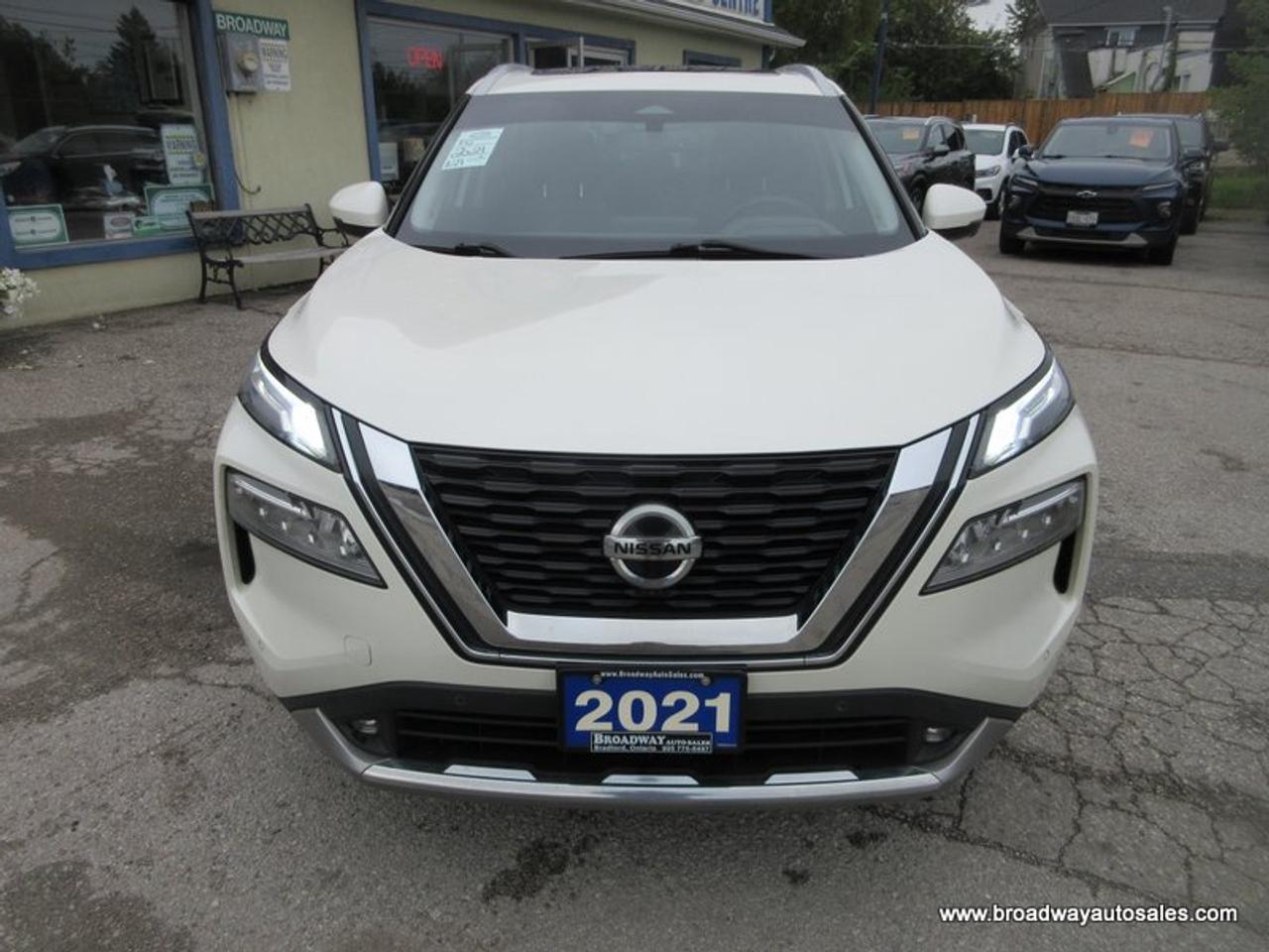 2021 Nissan Rogue ALL-WHEEL DRIVE PLATINUM-PACKAGE 5 PASSENGER 2.5L - DOHC.. NAVIGATION.. PANORAMIC SUNROOF.. LEATHER.. HEATED SEATS & WHEEL.. POWER TAILGATE.. Photo