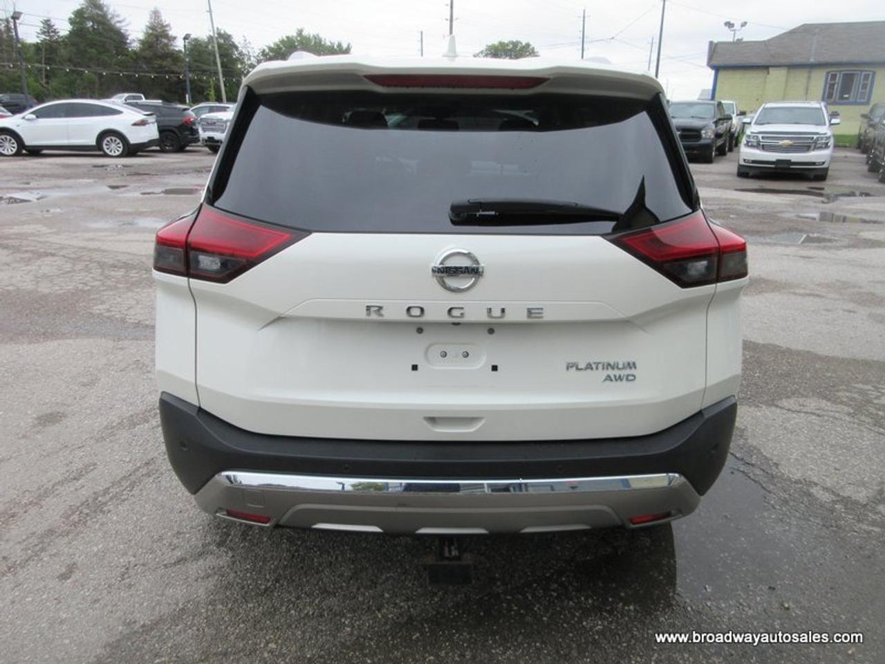 2021 Nissan Rogue ALL-WHEEL DRIVE PLATINUM-PACKAGE 5 PASSENGER 2.5L - DOHC.. NAVIGATION.. PANORAMIC SUNROOF.. LEATHER.. HEATED SEATS & WHEEL.. POWER TAILGATE.. Photo