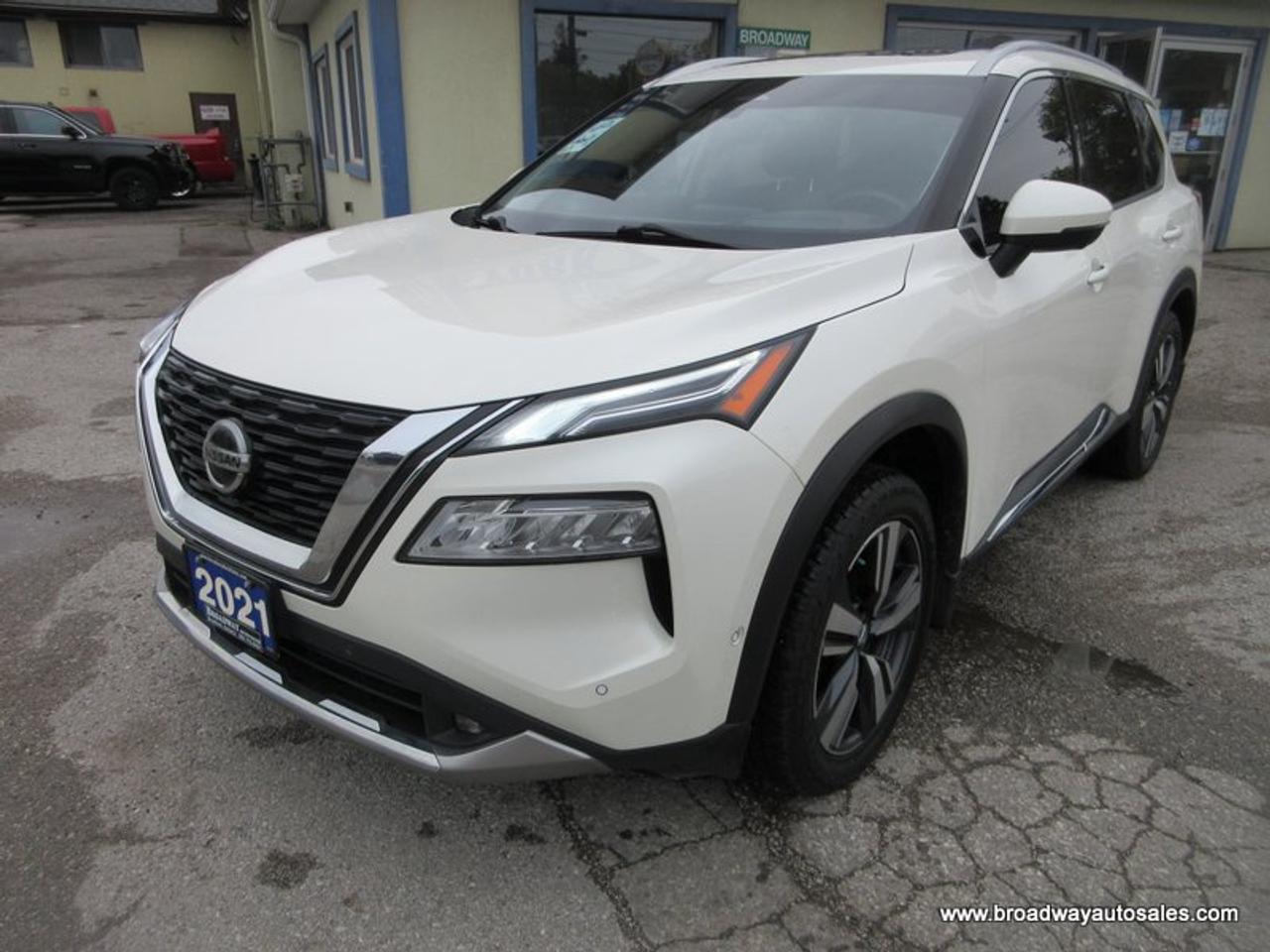 2021 Nissan Rogue ALL-WHEEL DRIVE PLATINUM-PACKAGE 5 PASSENGER 2.5L - DOHC.. NAVIGATION.. PANORAMIC SUNROOF.. LEATHER.. HEATED SEATS & WHEEL.. POWER TAILGATE.. Photo