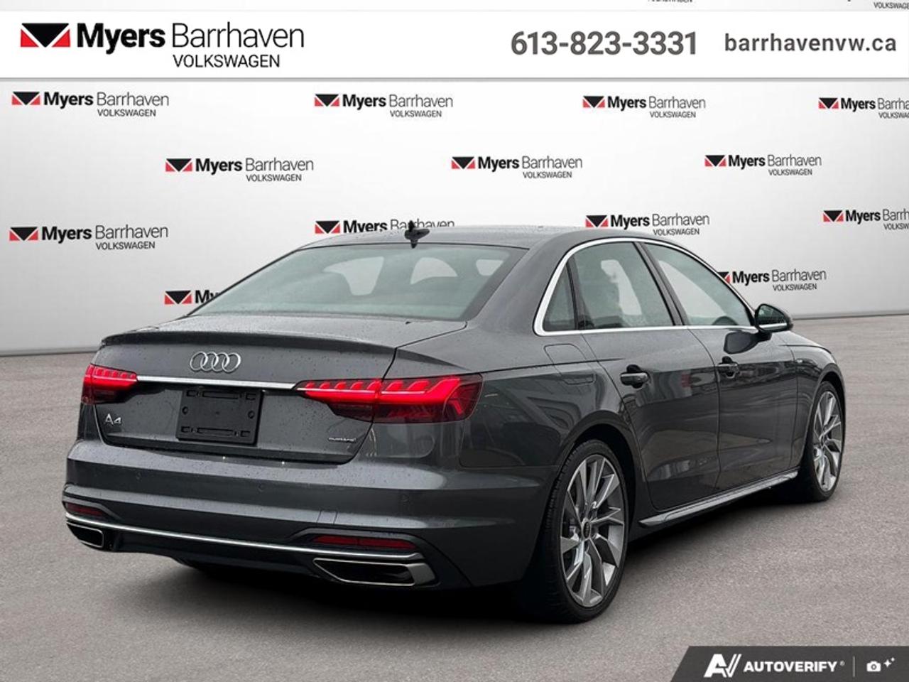 2023 Audi A4 Sedan Technik 45 TFSI quattro  - Leather Seats Photo